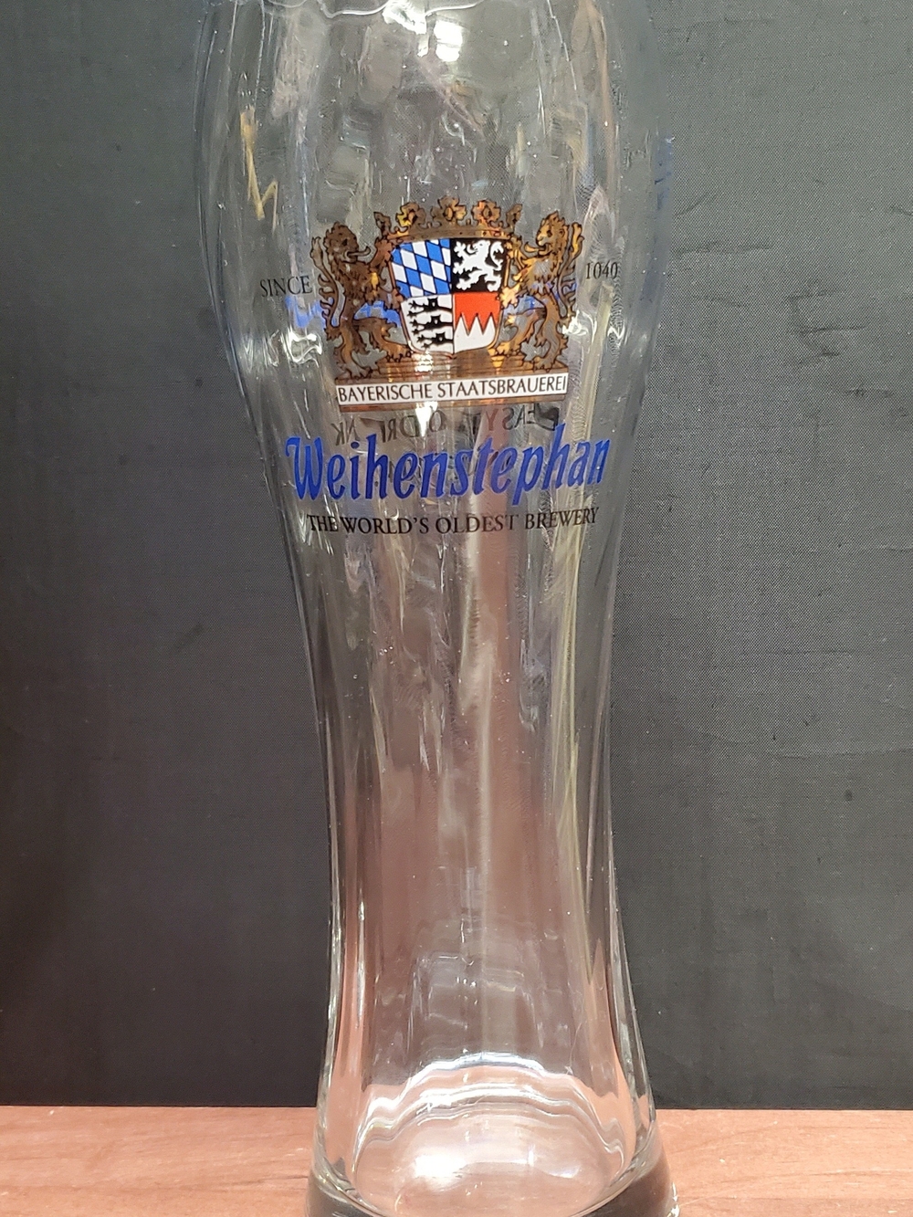 Weihenstephan Tall Lager Beer Glass